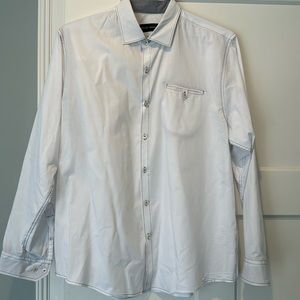 Mens long sleeve button down shirt